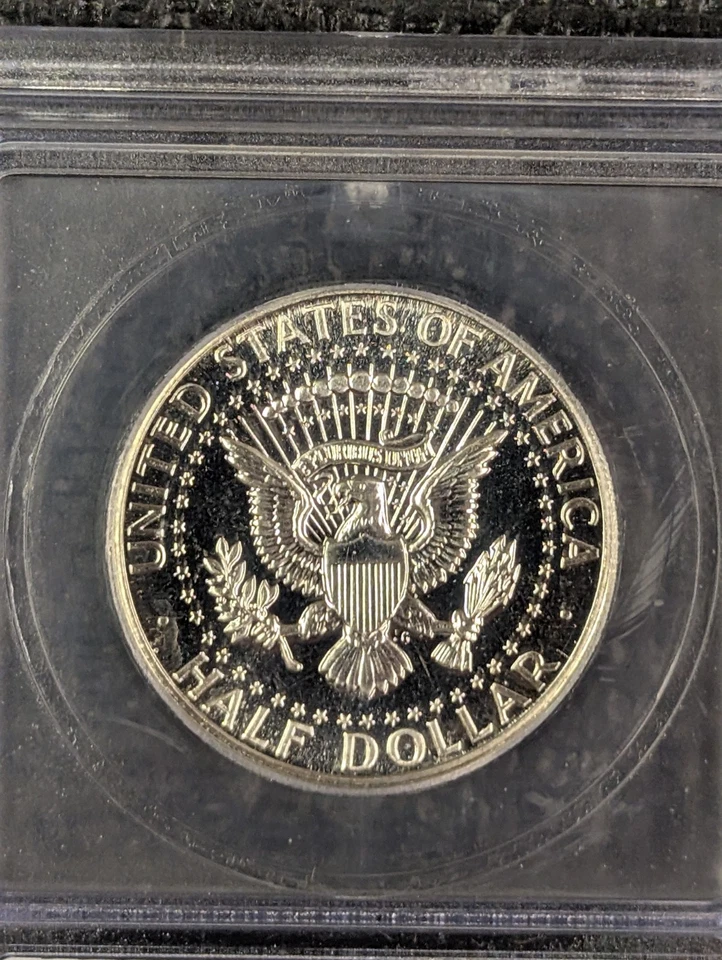 1965 MS 69 SMS 50c Kennedy Half Dollar New ICG Austin Hutto Signed White Label - Image 4 of 4