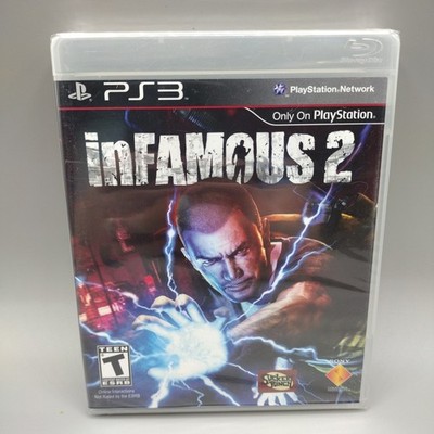 inFamous 2 (Sony PlayStation 3, 2011) Sucker Punch Ps3 Video Game New Sealed