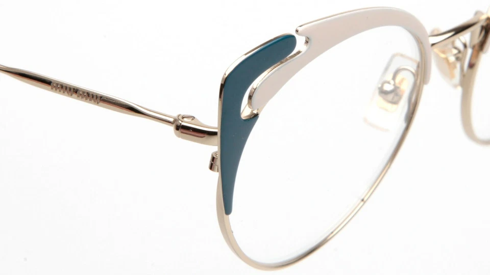 NUEVAS GAFAS MIU MIU VMU 50R 106-1O1 52-19-140mm B46mm Italia Foto 4 de 4