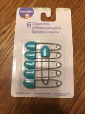 Babies R Us 6 Diaper Pin - Ships N 24h