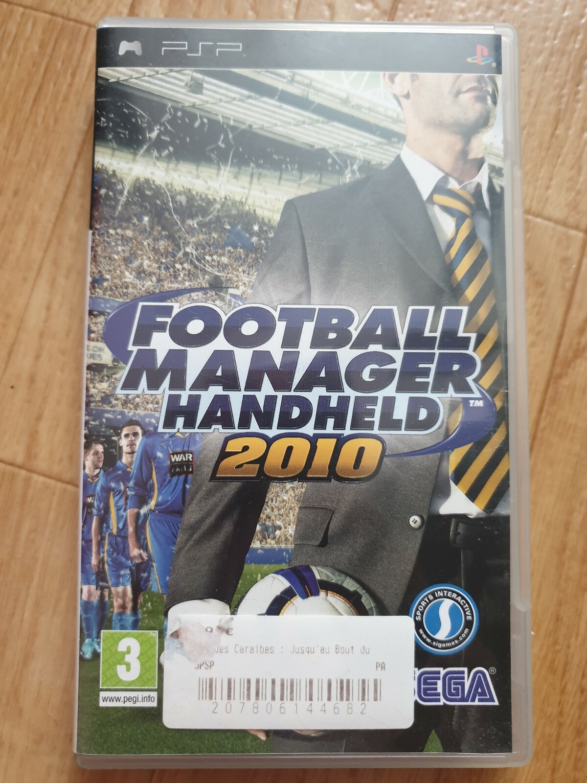 ×× JEU VIDEO PSP PLAYSTATION ×× FOOTBALL MANAGER HANDHELD 2010 ×× complet ×× PAL