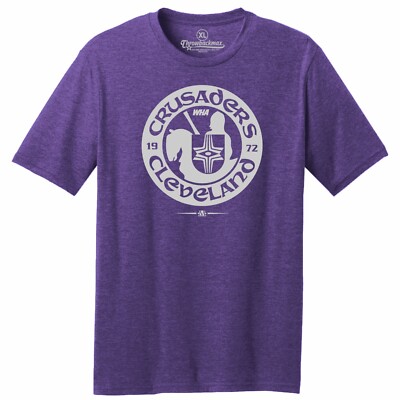 Cleveland Crusaders 1972 WHA Hockey TRI-BLEND Tee Shirt