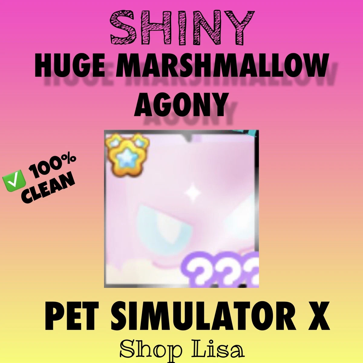 What Is A Marshmallow Agony Worth In Pet Simulator