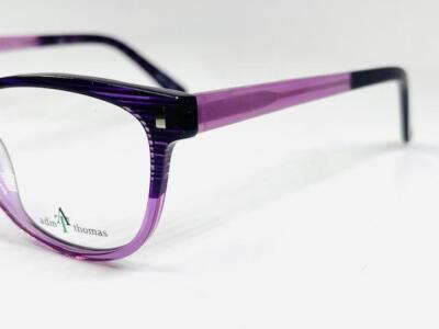 New Adin Thomas AT-358 C2 Purple Orchid Eyeglasses 52/16/135  display picture 1