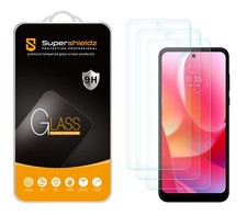 3X Supershieldz Tempered Glass Screen Protector for Motorola Moto G Play 2023 