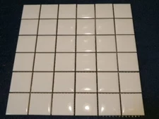 1 Case Equipe White Floor Wall Ceramic Tiles Mosaic 10 Sq. Ft. 12" More Avail.