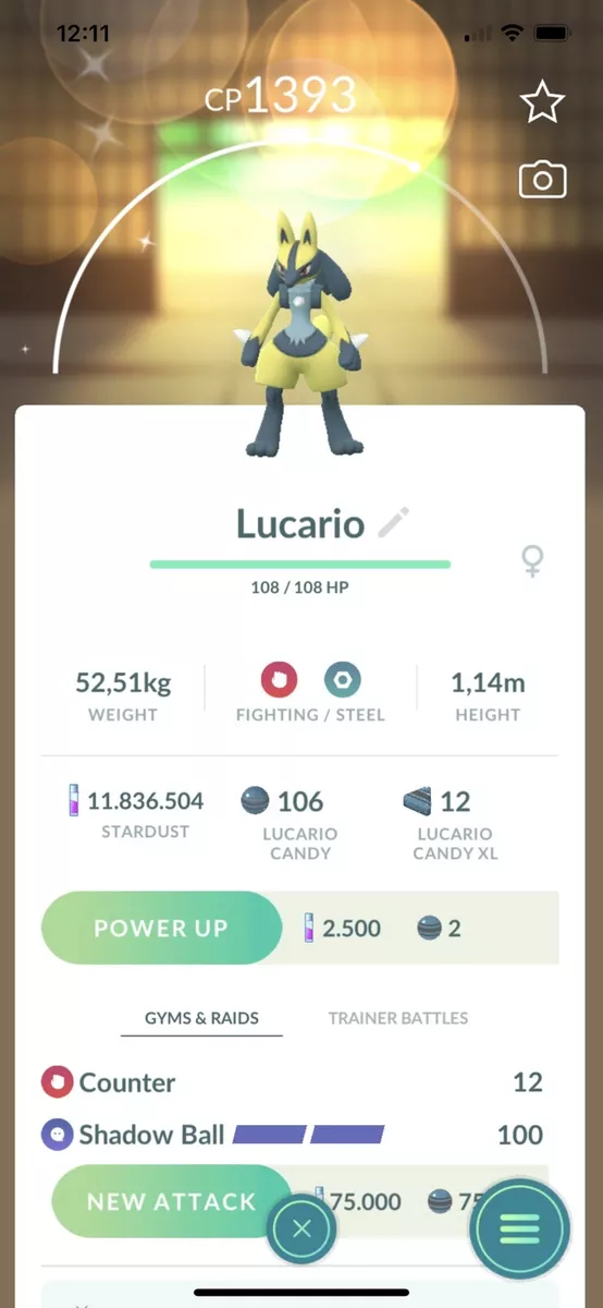 Shiny Lucario - Pokemon Go