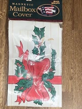 MAIL WRAPS MAGNETIC MAILBOX COVER 18” X 20.75” HOLIDAY DESIGN NEW SEALED