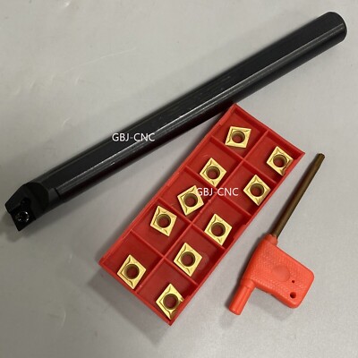 1pc S25S-SCLCR09 Index Internal Lathe Turning Holder + 10pcs CCMT09T304 inserts