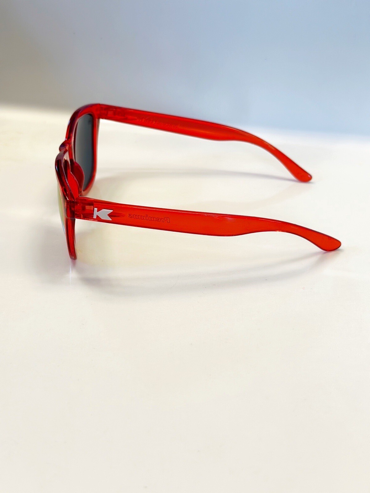 Red Knockaround Premiums Glossy Frames Mirror Mon… - image 11