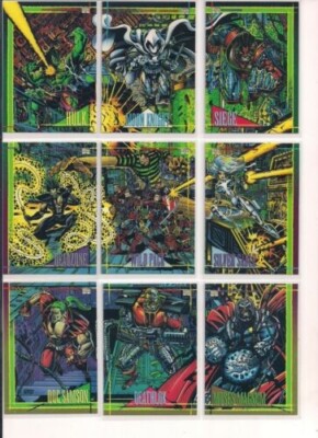1993 Marvel Universe Series 4 - Skybox - Base & Holos! - Complete Your Set!!!