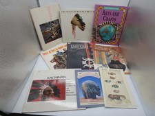 9 VINTAGE NATIVE AMERICAN BOOKS on DOLLS TOYS FETISHES KACHINAS Arts & Crafts