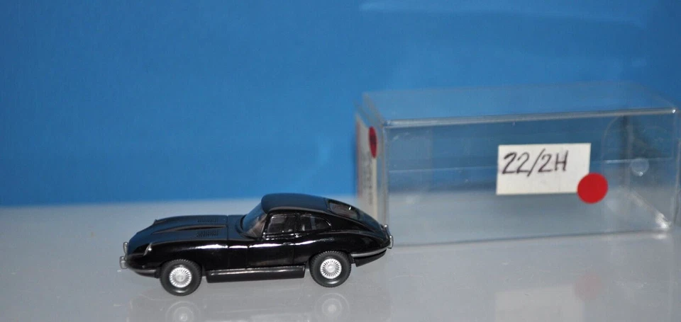 Wiking 10-022 (22/2H) Jaguar XKE Tipo E (Negro) - NUEVO con CAJA Foto 2 de 4