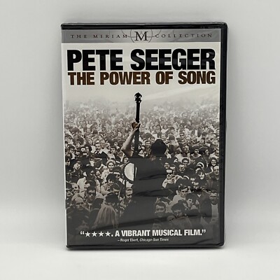 Pete Seeger: The Power Of Song (DVD, 2007, Widescreen) Brand New Sealed