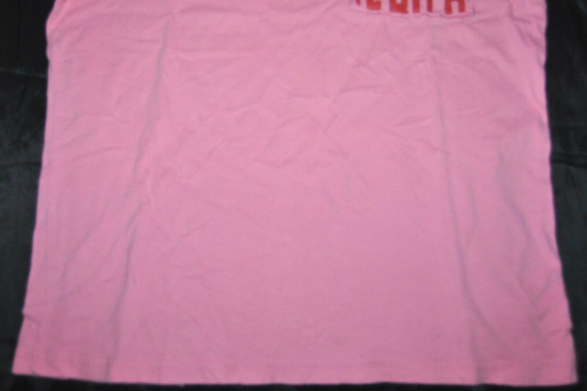ICE-J Iceberg Pink T Shirt 100% Cotton Made in Italy sz M