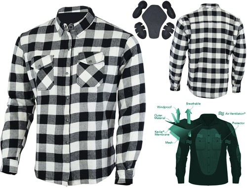 New Bikers Gear Motorcycle Kevlar 