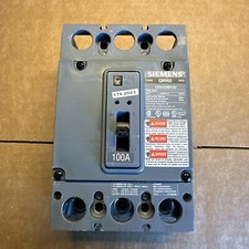 Siemens QRH23B100 3 Pole 100A Circuit Breaker QRH2 240V New Surplus
