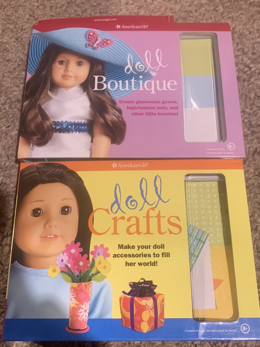 American Girl Doll crafts &American Girl Doll Boutique books activity sets