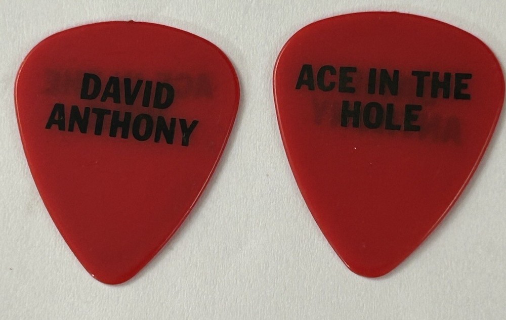 Guitar Pick  David Anthony From George Strait’s Ace In The Hole Band