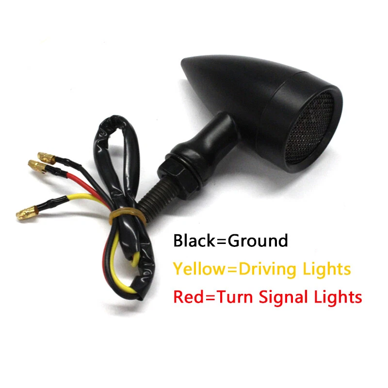 Luces intermitentes LED ámbar para moto Suzuki Boulevard S40 M50 C90 Foto 2 de 4