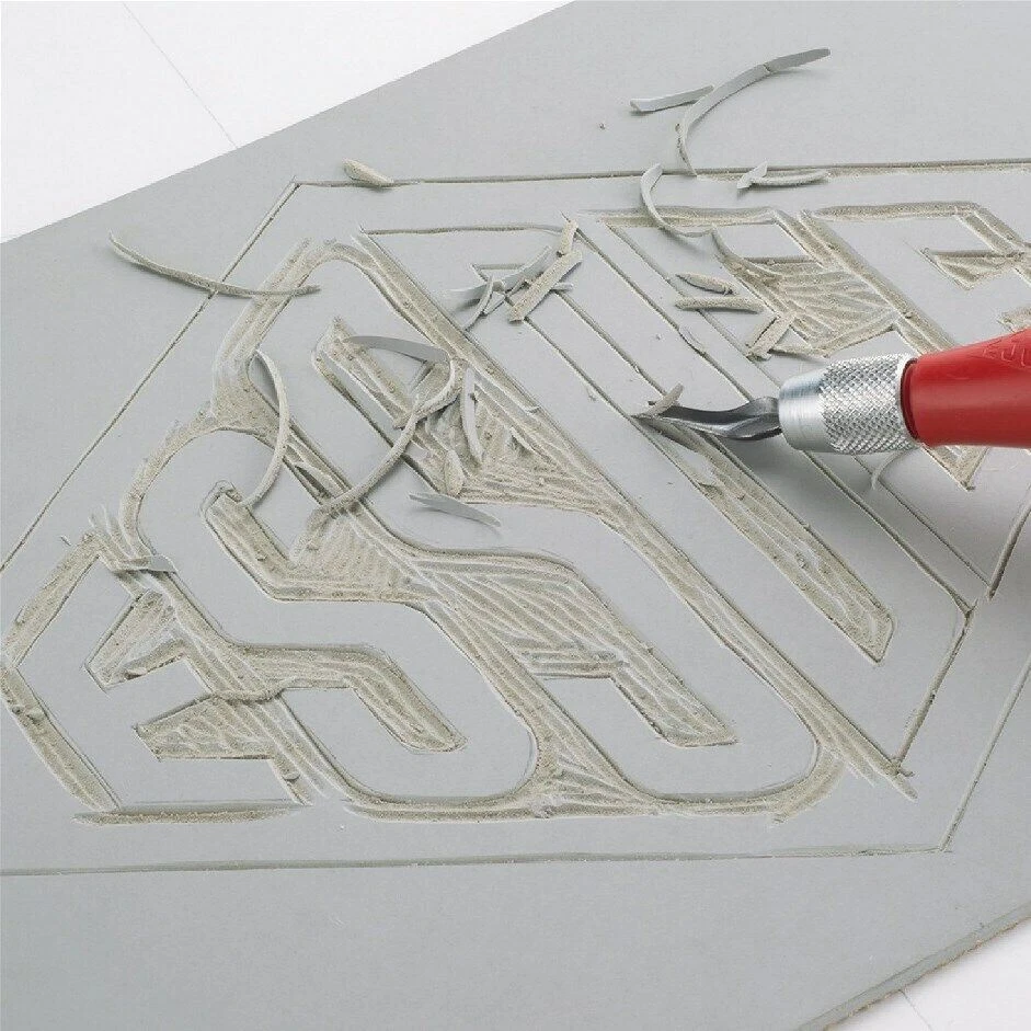 Essdee Soft Linoleum Lino Block Plate for Linocut Art Printmaking Carving - Image 2 of 4