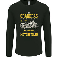 Some Grandpas Funny Biker Motorcycle Bike Mens Long Sleeve T-Shirt