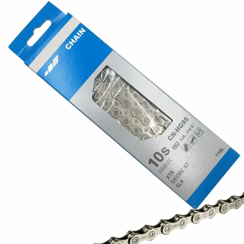 Shimano CN-HG95 10-Fach-116 Glieder DEORE XT XTR SLX HG-X Fahrrad Kette - Bild 13 von 15
