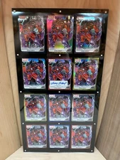 Marvel 12 Card Heavy Duty Magnetic Trading Card Holder Display Wall Case