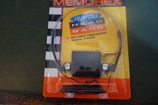 Memorex SL78 Stereo Headphones W/ Travel Pouch and 1/4" Adapter