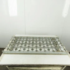 24" Wide x 46" Long Galvanized Steel Gravity Skate Wheel Conveyor