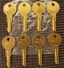 CH508 KEY LOT 8 NEW KEYS FOR TOOL BOX KEY CODE CH508 toolbox truck (* stamped *)