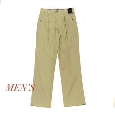 Men s Jean Pierre Mustard Yellow High Waist Wide Leg Baggy Pants/Size 32