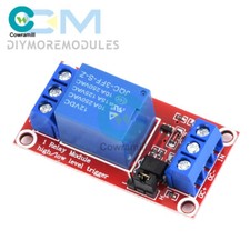 12V 1 Channel Relay High  Low Level Trigger Module With Optocoupler Isolation