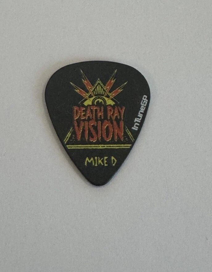KILLSWITCH ENGAGE MIKE D'ANTONIO DEATH RAY VISION Tour Issue GUITAR PICK Black - Image 2 of 4