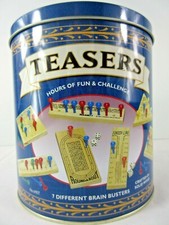 Cardinal 7 Different Brain Busters Teasers Vintage 1999 Crafted Solid Wood 690T