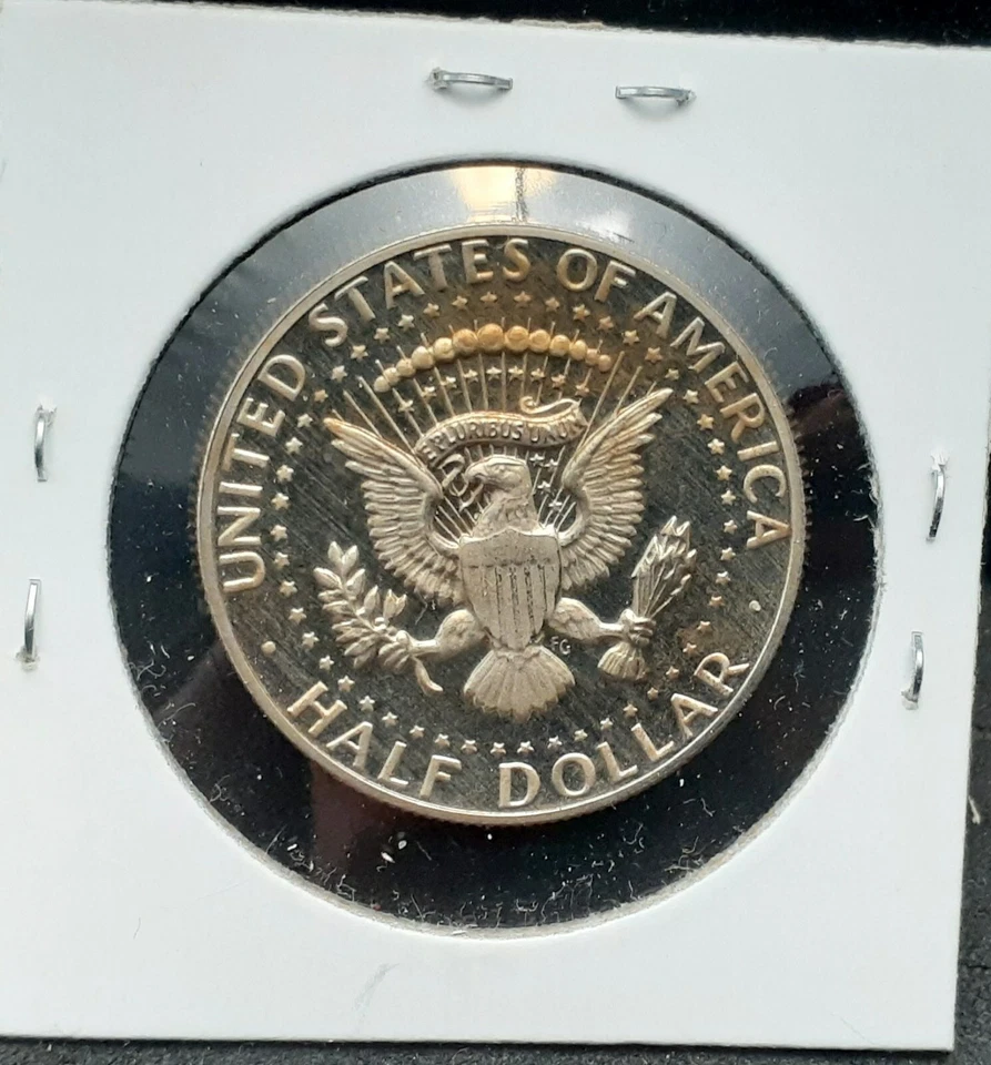 1979-S TYPE II PROOF KENNEDY HALF DOLLAR - IN CARDBOARD FLIP - LC55 - Image 3 of 3