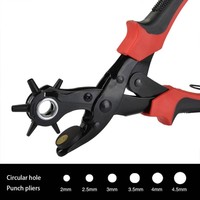 Esup Leather Hole Punch 2.0 Mm - 4.5 Mm Hole Punch Pliers Leather Belt Heavy ... on sale Esup Leather Hole Punch 2.0 Mm - 4.5 Mm Hole Punch Pliers Leather Belt Heavy ... on sale