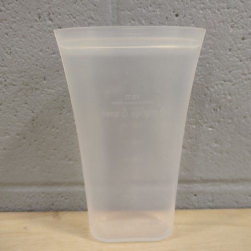 NEW Zip Top Baby Breast Milk Storage Set of 6 With Freezer Tray- Plastic Free A4 - Picture 8 of 9