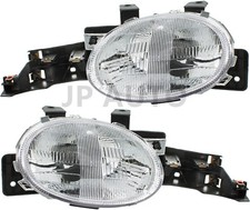 For 1995-1999 Dodge Neon Neon Headlight Halogen Set Driver And Passenger Side For 1995-1999 Dodge Neon Neon Headlight Halogen Set Driver And Passenger Side