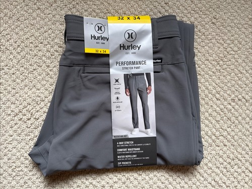 Hurley Men's Water Repellent Hybrid Performance Stretch Pants