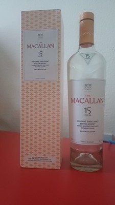 Macallan 15Years Highland Single Malt Scotch Whisky Sherry Cask Empty Bottle&Box