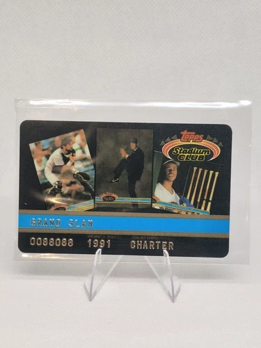 Topps Stadium Club Charter Credit Card Griffey Jr / Nolan Ryan