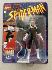 2020 Marvel Legends Retro Collection Spider-Man Series Black Cat Action Figure