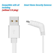 6M/20ft Charging Power Cable Fits For Arlo Pro Arlo Pro 2 Arlo GO Weather XSGE