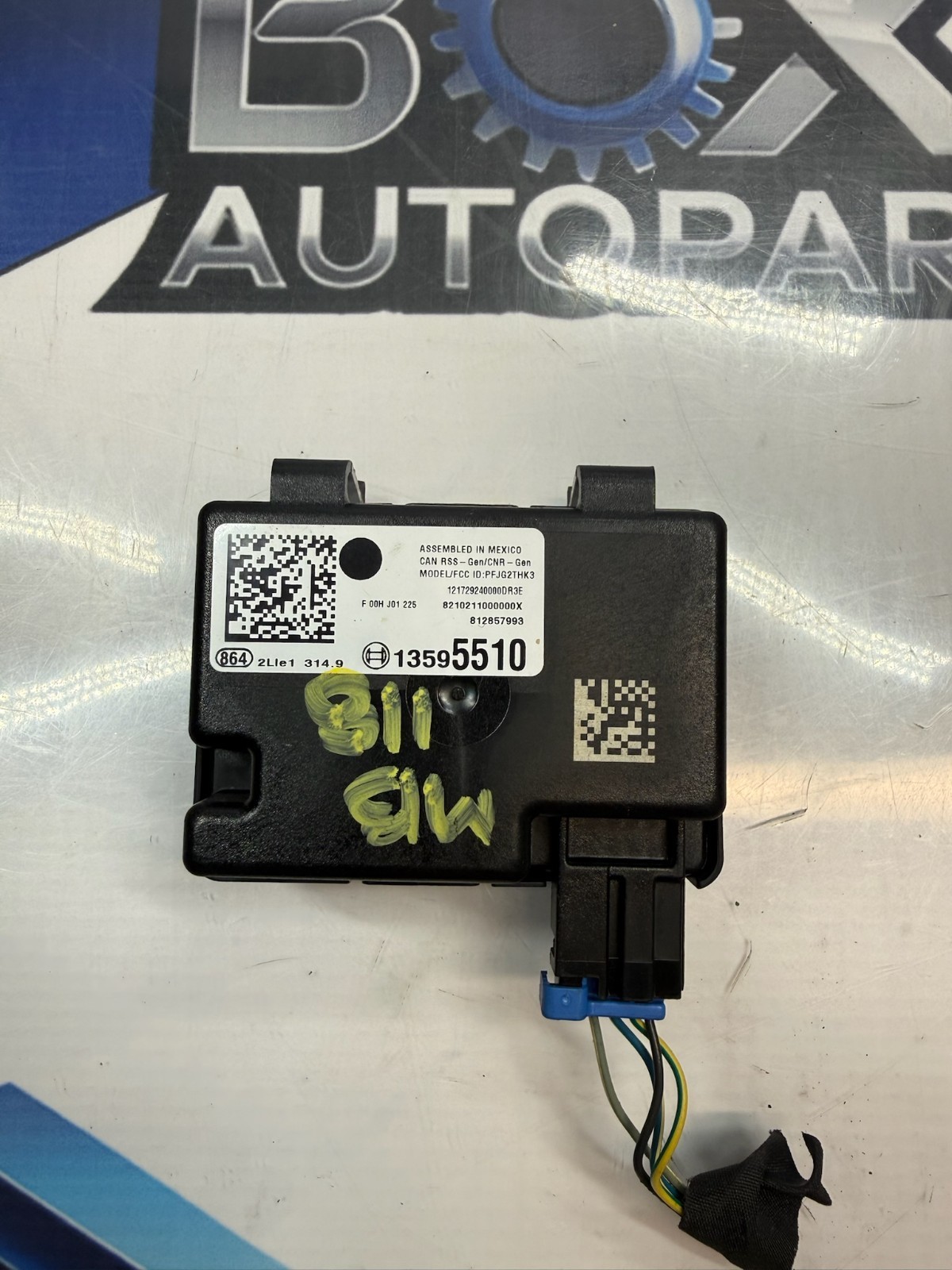 2018-2023 CHEVY EQUINOX KEYLESS ENTRY REMOTE RECEIVER MODULE 13595510 OEM