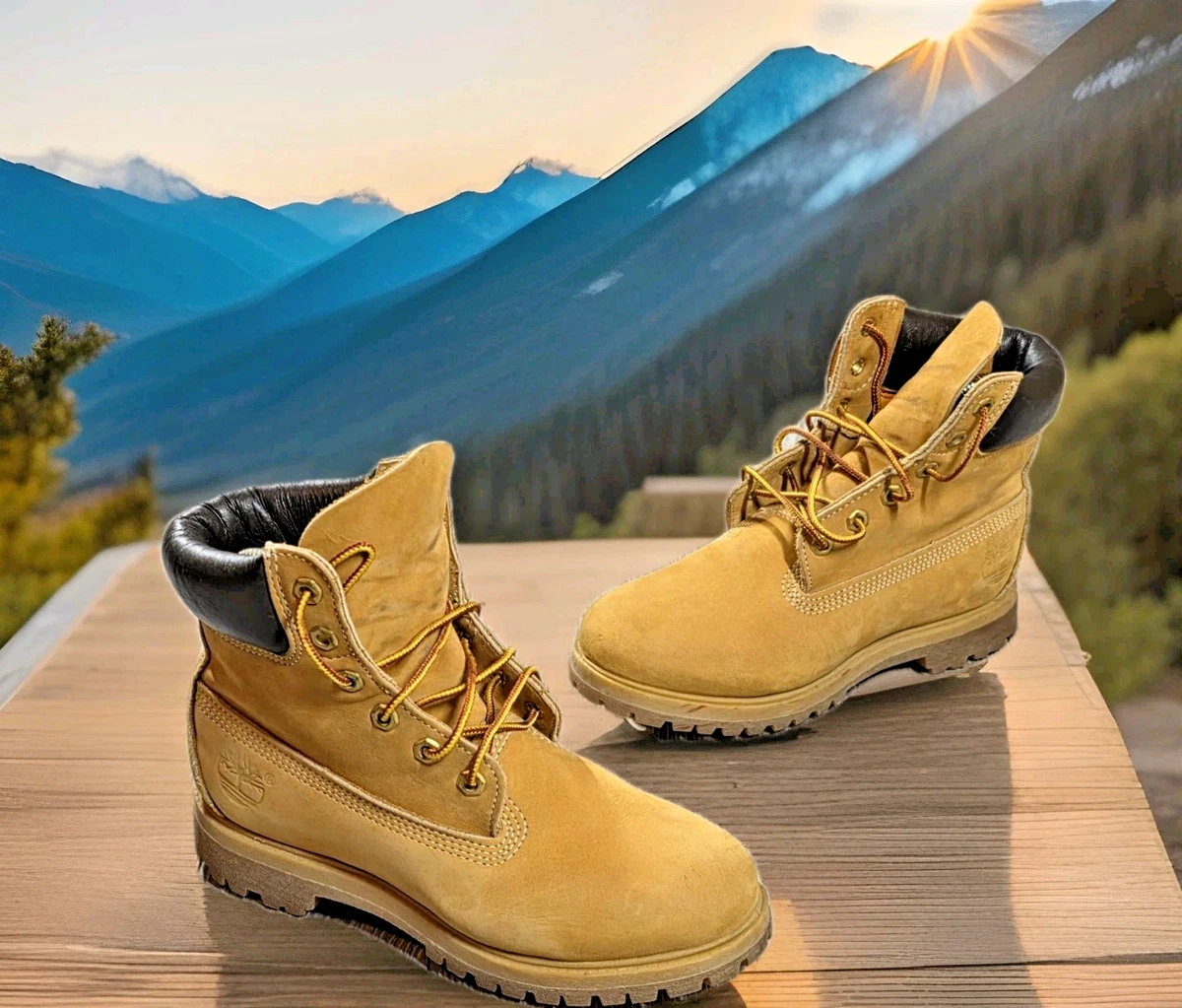 Timberland Yellow Solid Boots for Men for Sale | Shop New  display picture 3