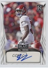 2023 Leaf Draft Auto Eli Ricks #BA-ER1 Auto 0eh7