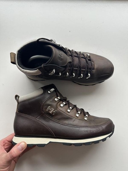 Men Helly Hansen Boots Brown Leather 42