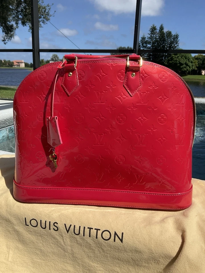 Louis Vuitton Monograma Vernis Cuero Alma GG Foto 2 de 4