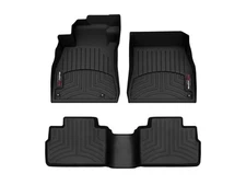WeatherTech FloorLiner for 2022-2025 Nissan Sentra - 1st & 2nd Row, Black